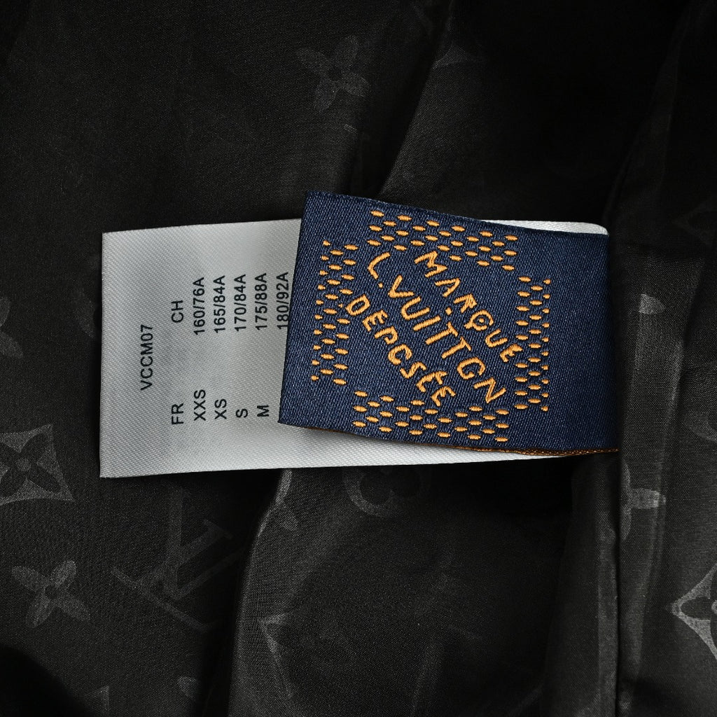 Louis Vuitton Mount Fuji Train Leather Jacket - Black