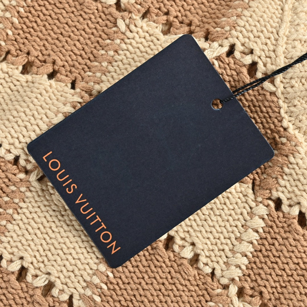 Louis Vuitton Damier Knit Cardigan - Beige