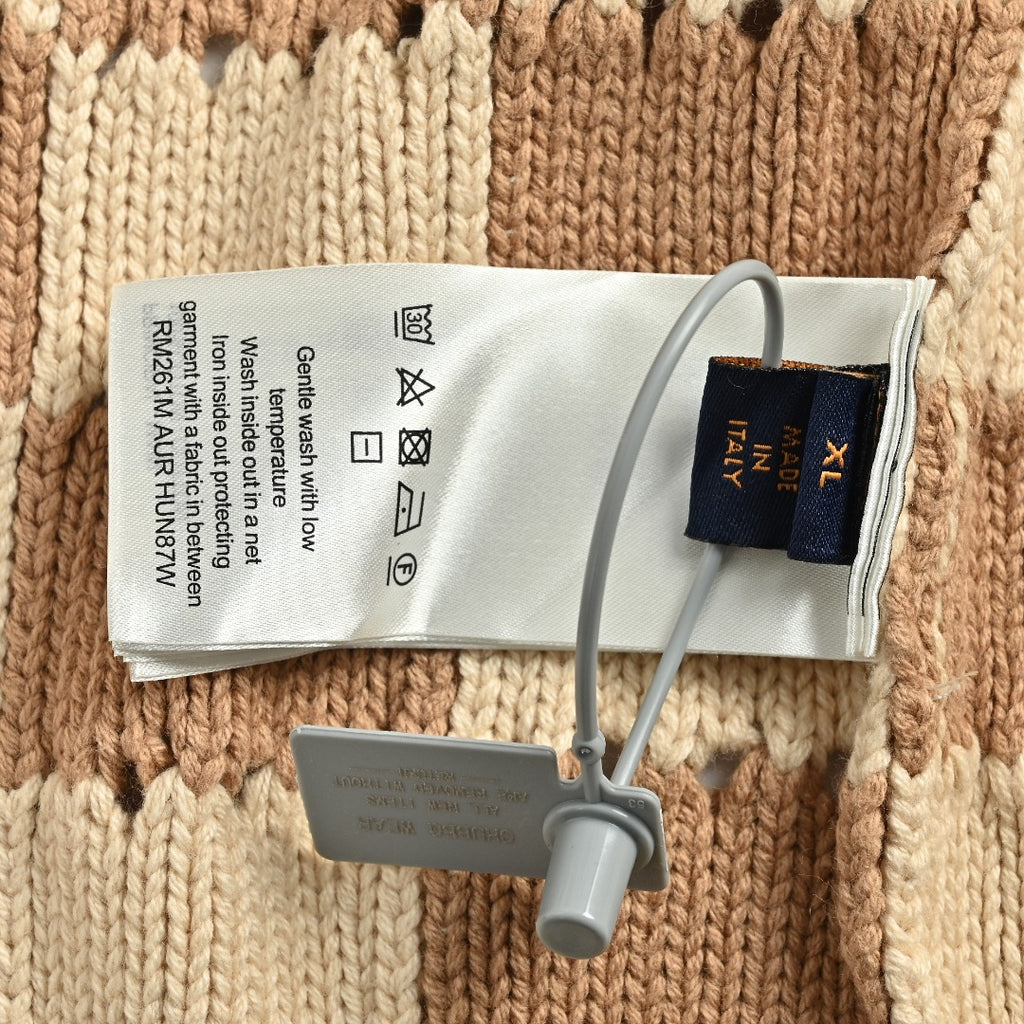 Louis Vuitton Damier Knit Cardigan - Beige