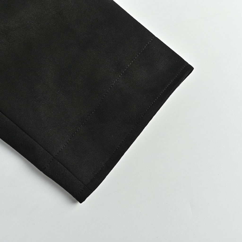Dior Embossed Pocket Lambskin-Collar Jacket - Black