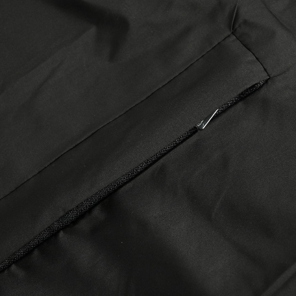 Moncler Sleeve-Patch Stand-Collar Jacket - Black