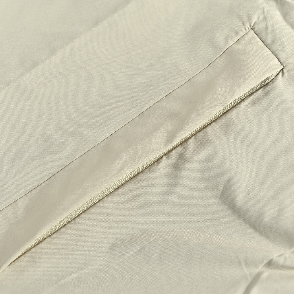 Moncler Sleeve-Patch Stand-Collar Jacket - Ivory